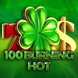 100 Burning Hot casino game by Amusnet Interactive – featured logo at 50 Cent Casino
