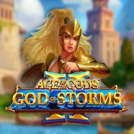 Age Of The Gods: God Of Storms 2 slot icon by Playtech, available at 50 Cent Casino