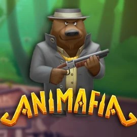 Animafia slot logo by Peter & Sons at 50 Cent Casino