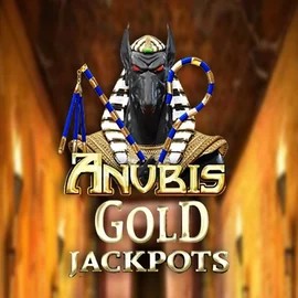 Anubis Gold Jackpots online game logo by Inspired Gaming on 50-cent-casino.com