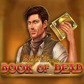 Book of Dead casino game by Play'n GO – featured logo at 50 Cent Casino