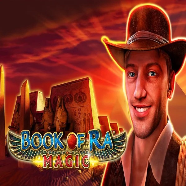 Book of Ra Magic logo by Greentube 50 Cent Casino