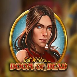 Cat Wilde and the Doom of Dead slot visual from Play'n GO available on 50-cent-casino.com