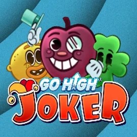Go High Joker slot logo by RubyPlay at 50 Cent Casino