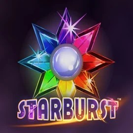 Starburst logo – Slots by NetEnt at 50 Cent Casino