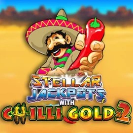 Stellar Jackpots with Chilli Gold x2 logo by Lightning Box Game at 50 Cent Casino
